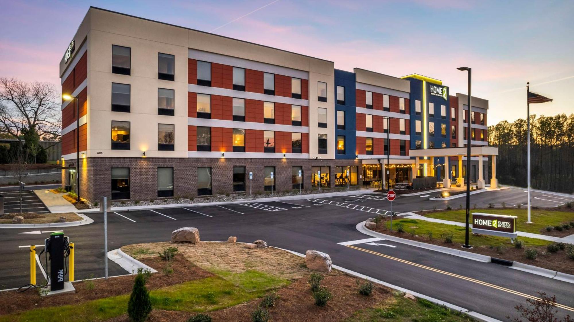 Home2 Suites By Hilton Raleigh West Lenovo Center Екстер'єр фото
